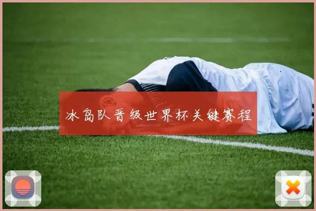 冰岛队晋级世界杯关键赛程